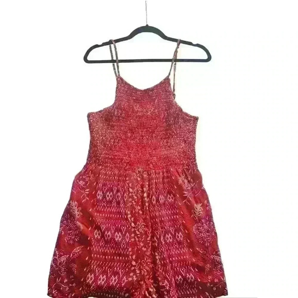 FLORAL SMOCKED SLEEVELESS DRESS - Picture 2 of 5